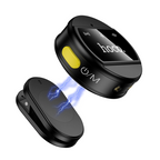 Hoco L22 Magnetic Dual Wireless Lapel Microphone (USB-C & Lightning / iP, ENC Noise Reduction)